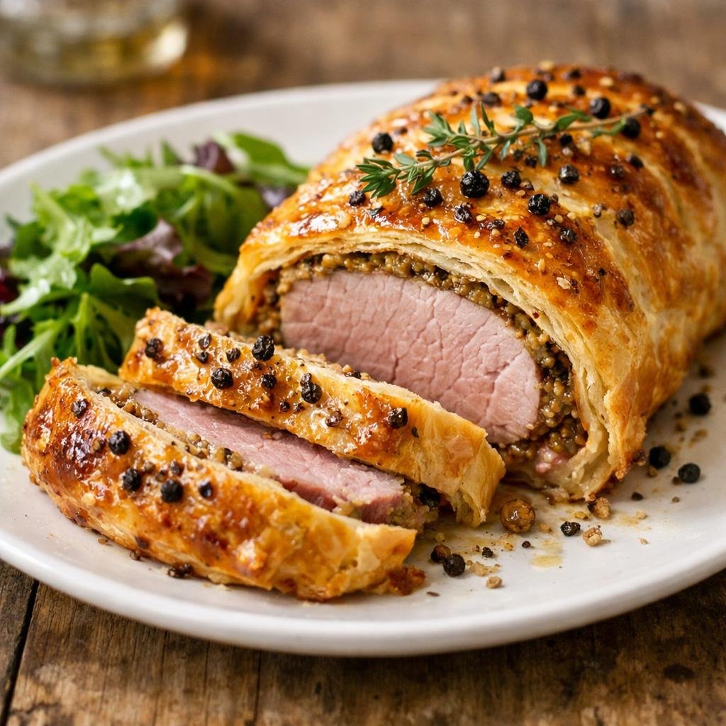 Feuilleté au poivre Tellichery