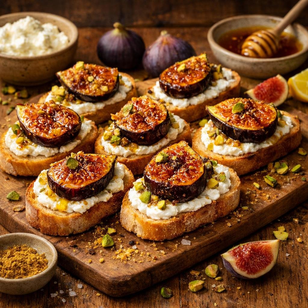 Figues rôties au miel