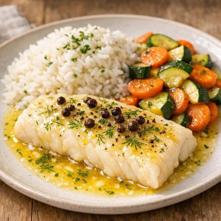 Filet de poisson aux Baies