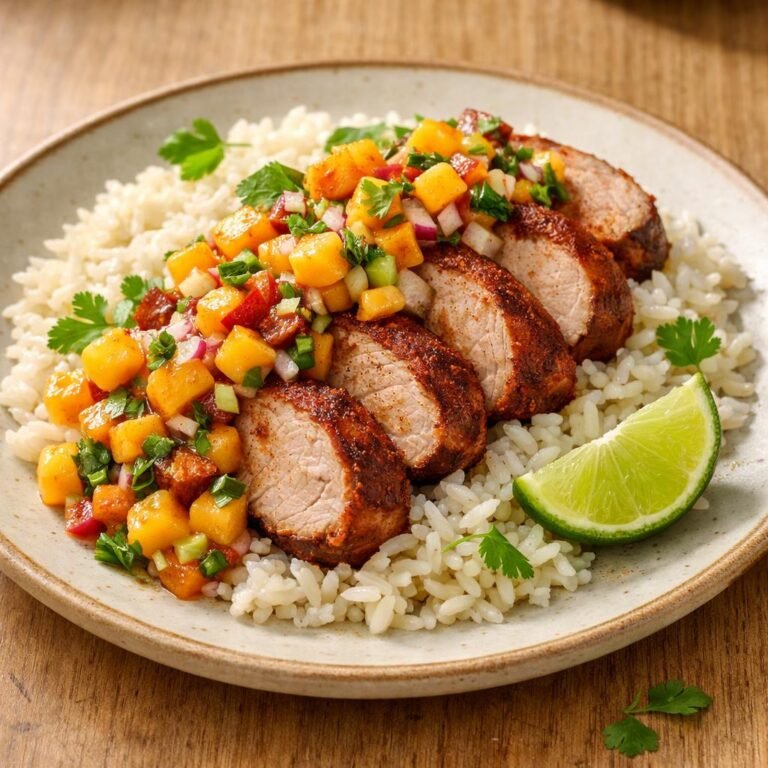 Filet de porc au paprika