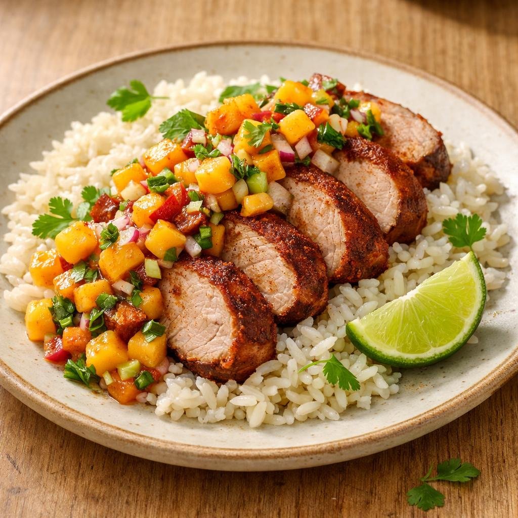 Filet de porc au paprika