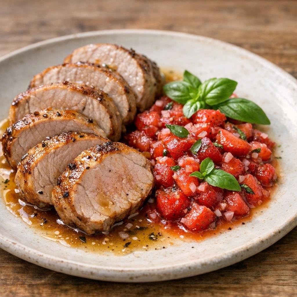 Filet de porc rôti