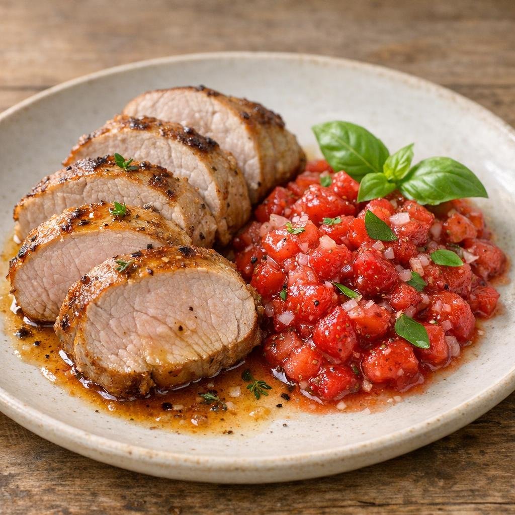 Filet de porc rôti