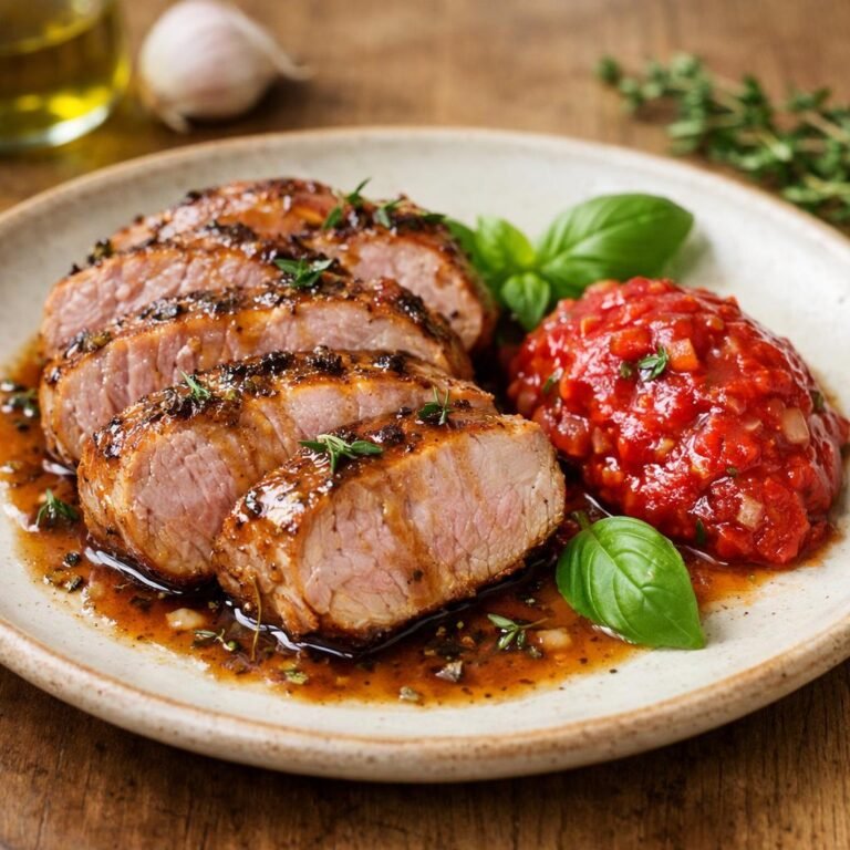 Filet de porc rôti
