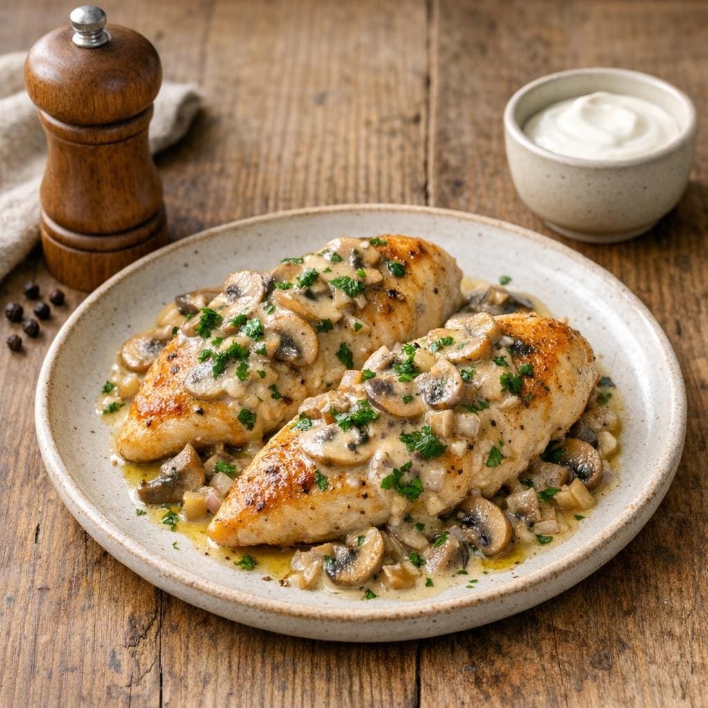 Filet de poulet poêlé
