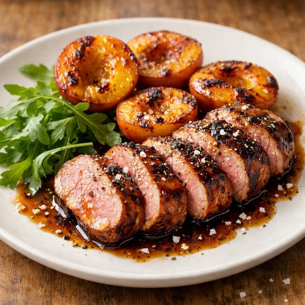 Filet mignon laqué