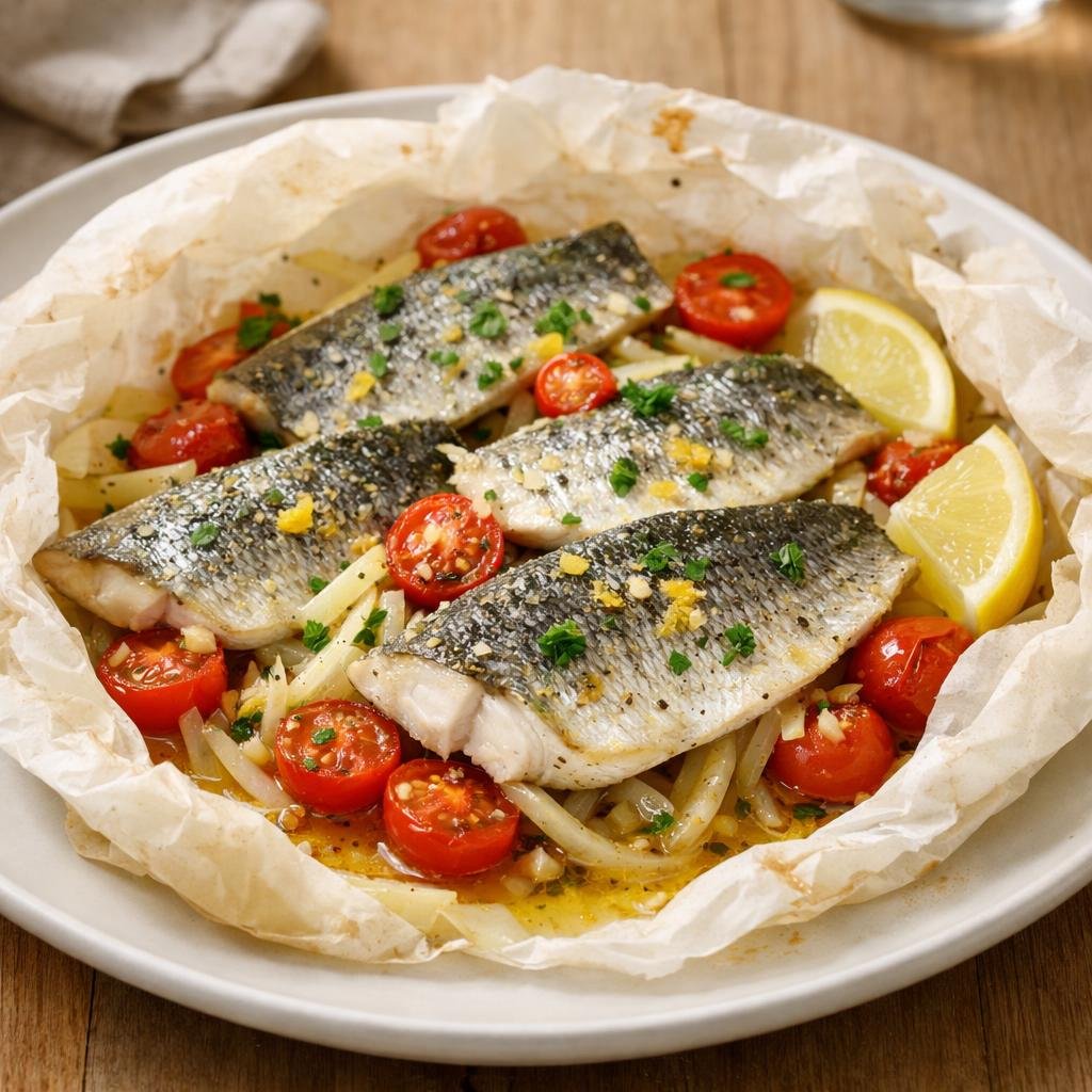 daurade en papillote