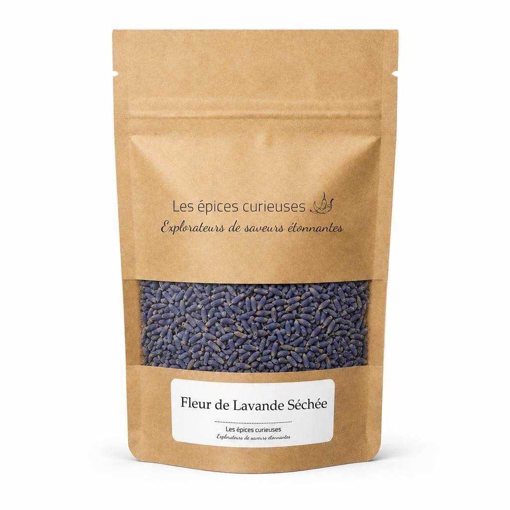 Fleur de Lavande Séchée - Packaging - Les Épices Curieuses