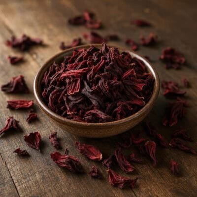 Fleur d'Hibiscus séchée entière - Les Épices Curieuses