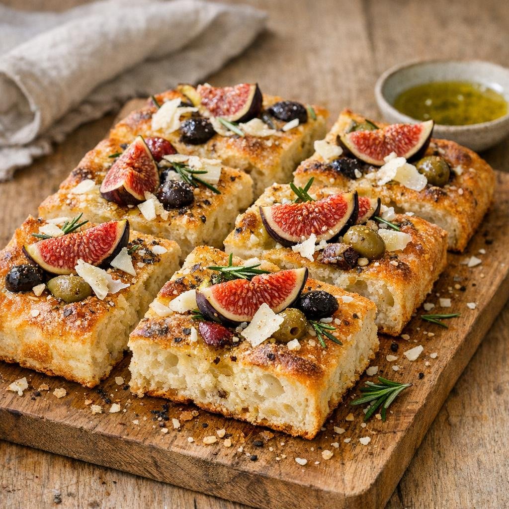 Focaccia aux figues