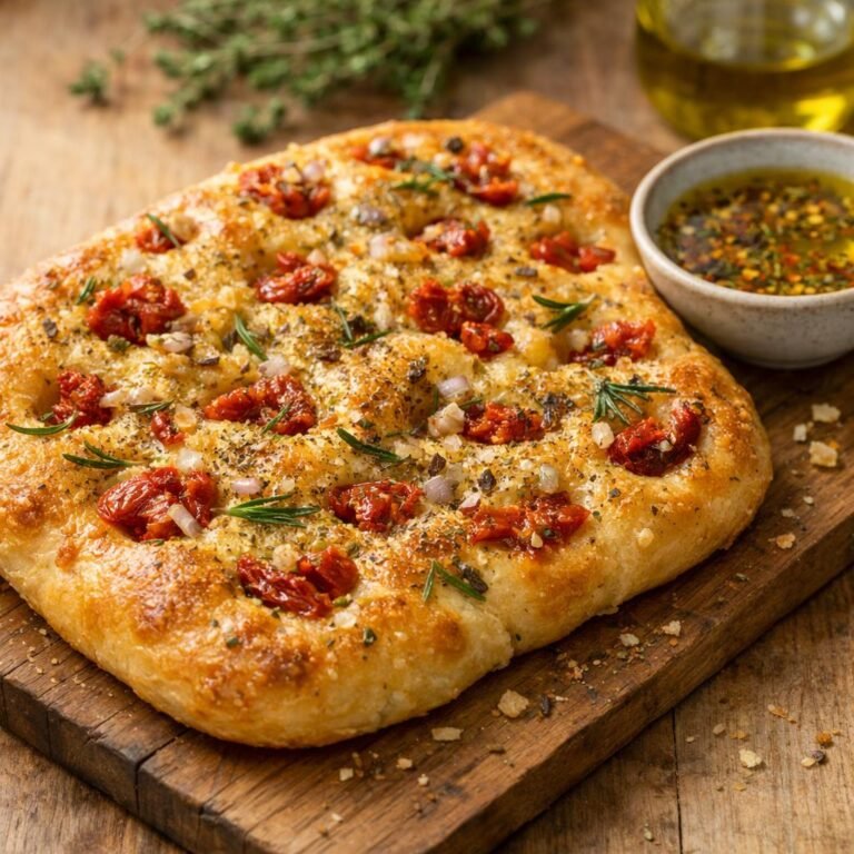 Focaccia estivale