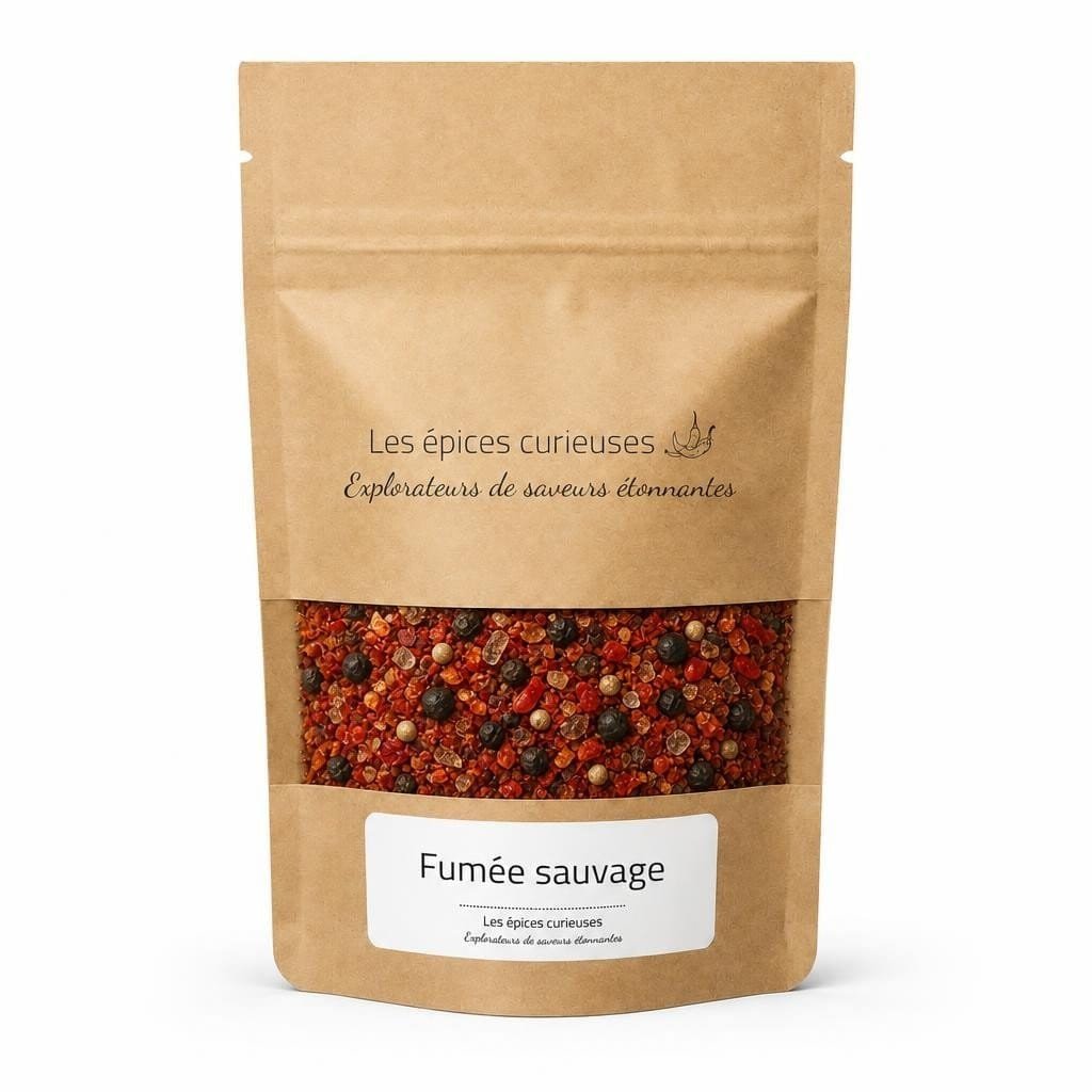Fumée sauvage - Packaging - Les Épices Curieuses