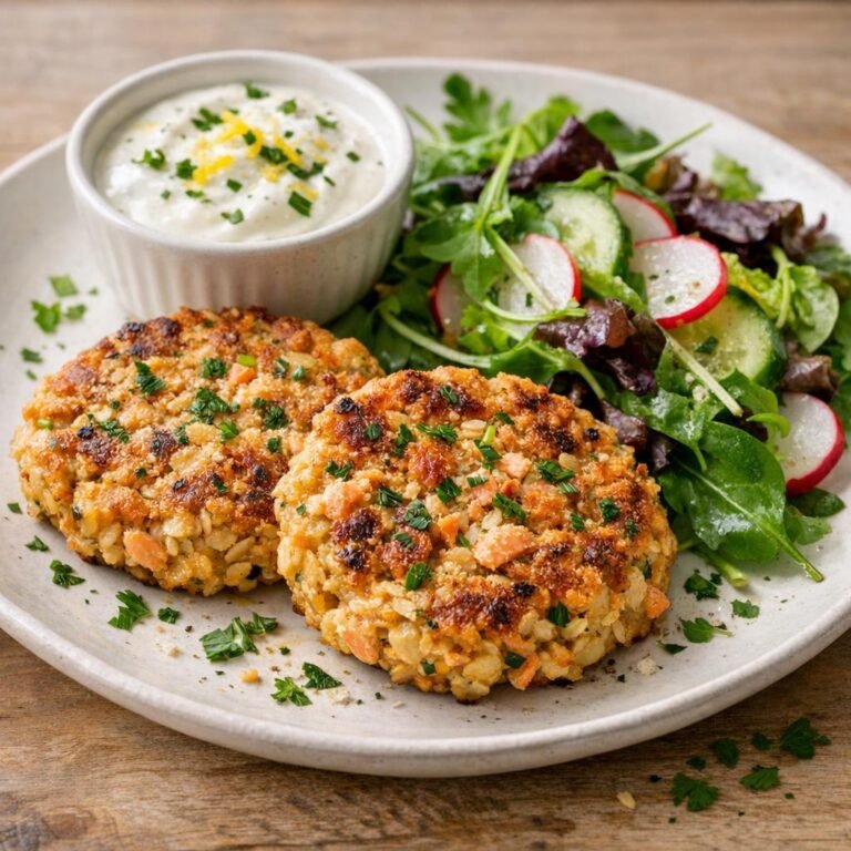 Galettes d'avoine saumon