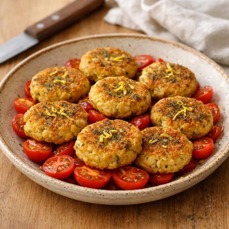 Galettes pois chiches aneth
