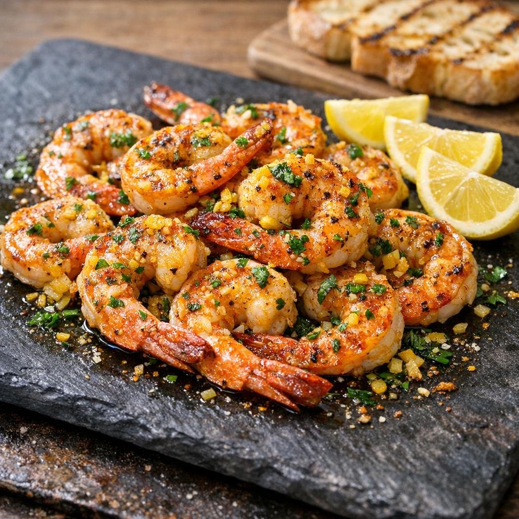 Gambas à la plancha