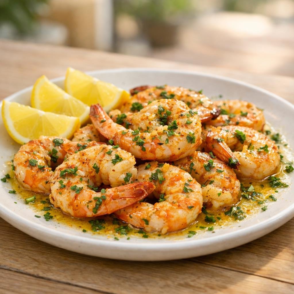 Gambas beurre Bora-Bora