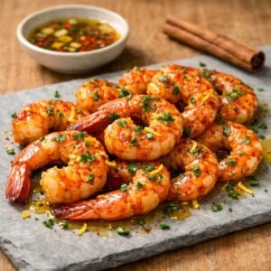 gambas rôties cannelle