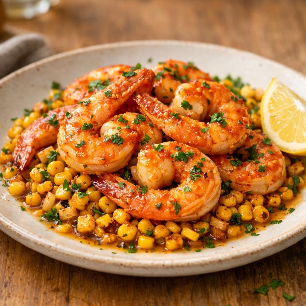 gambas sautées Arrabiata