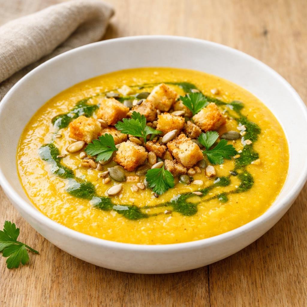 Gazpacho jaune au bouillon