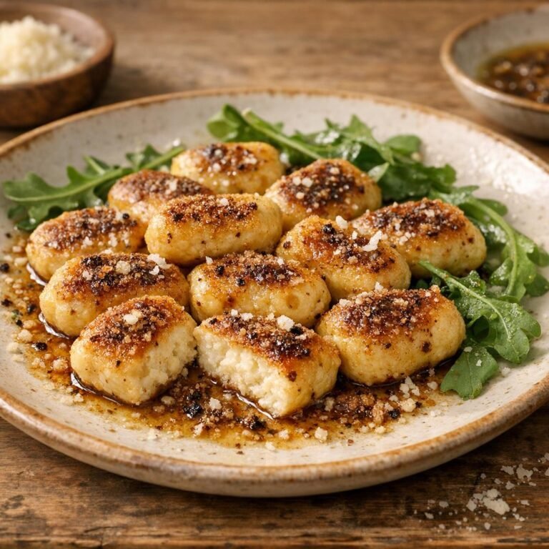Gnocchis ricotta tonka