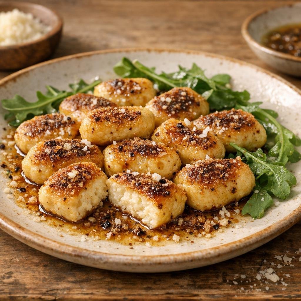 Gnocchis ricotta tonka