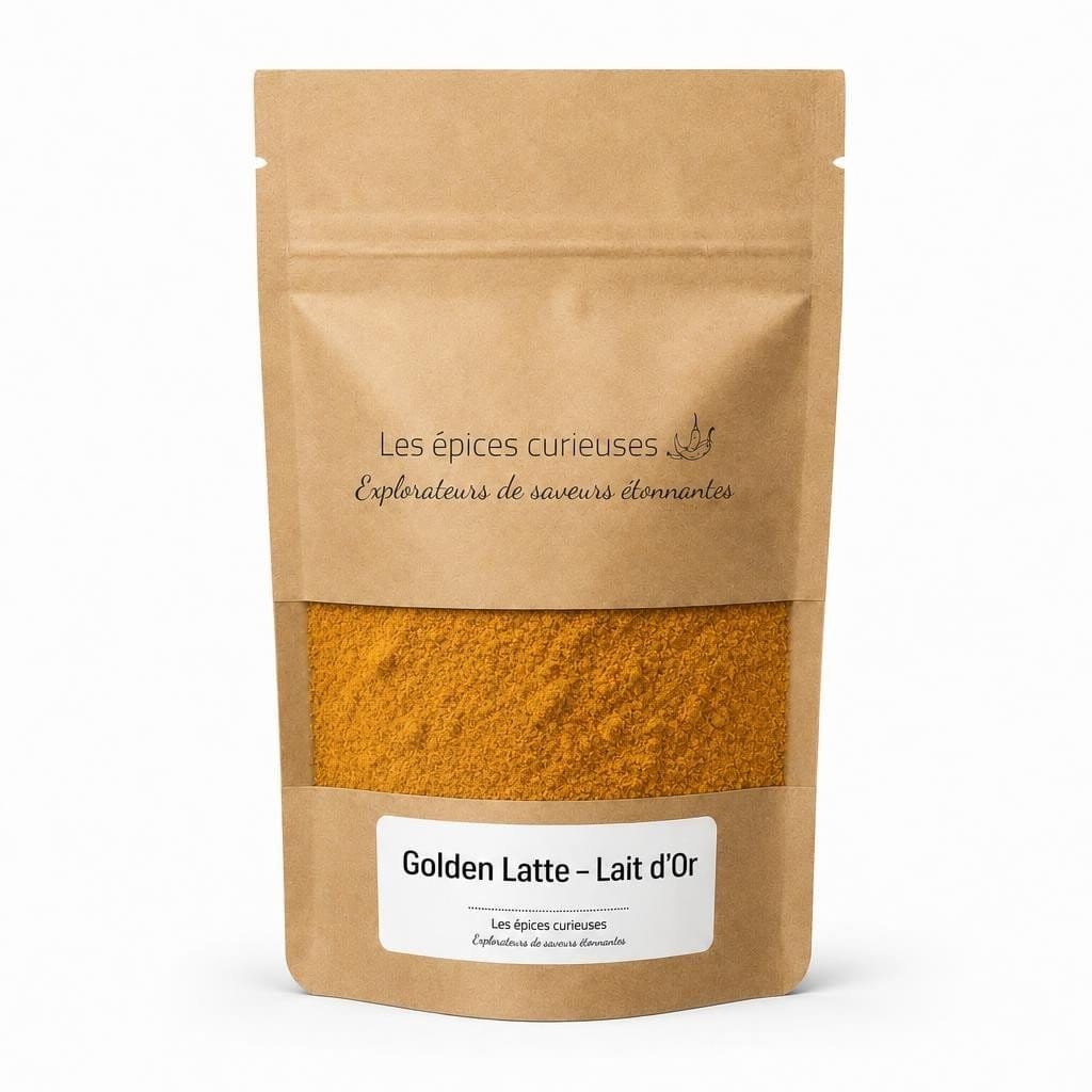 Golden Latte – Lait d’Or - Packaging - Les Épices Curieuses
