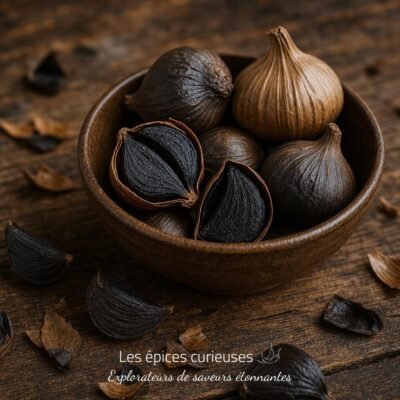 Gousse d'ail noir - Les Épices Curieuses