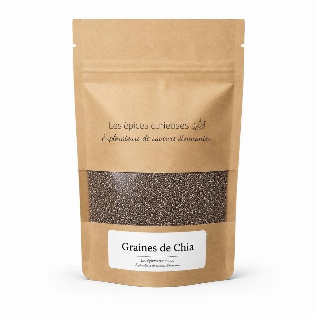 Graines de Chia - Packaging - Les Épices Curieuses