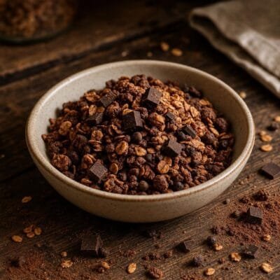 Granola chocolat - Les Épices Curieuses