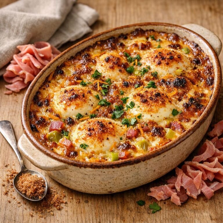 gratin d'oeufs tonka
