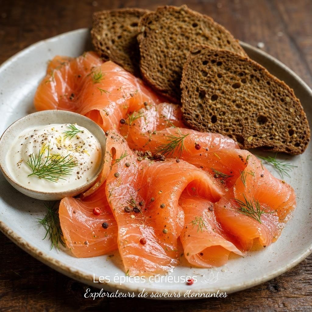 Gravlax au Poivre Timur - Les Épices Curieuses