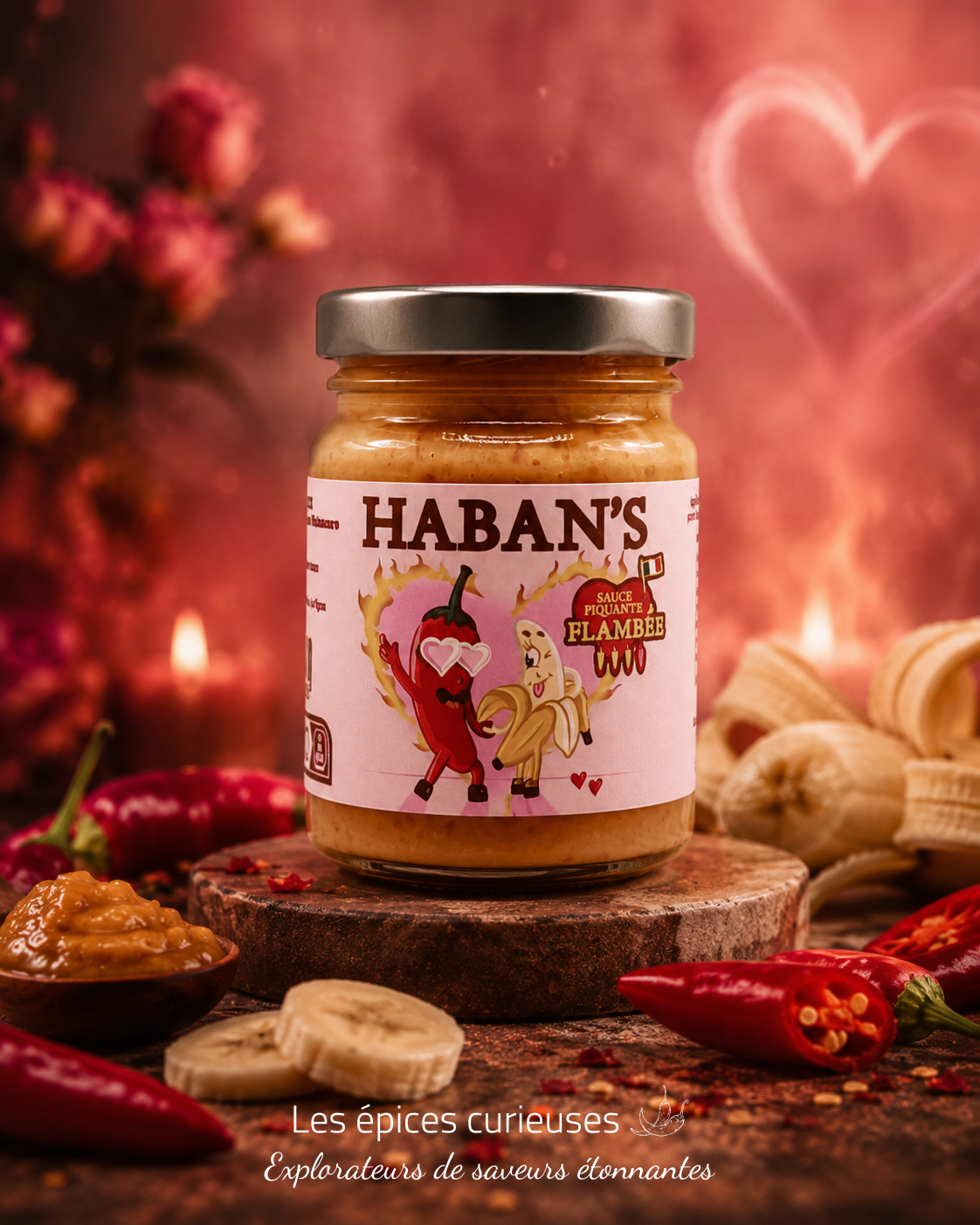 Haban's - Sauce flambée - Pot de 90G - Les Épices Curieuses