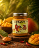 Haban's - Sauce saveur mangue - Pot de 90G - Les Épices Curieuses