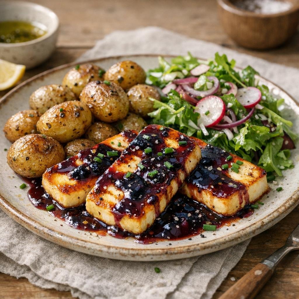 Halloumi poêlé