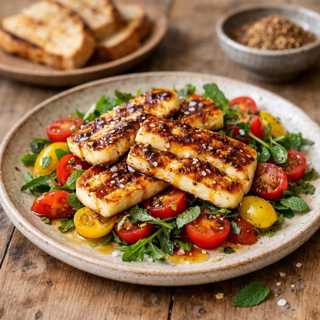 Halloumi quatre-épices
