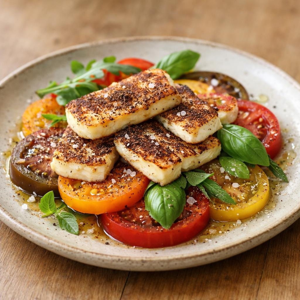 Halloumi snacké au cacao