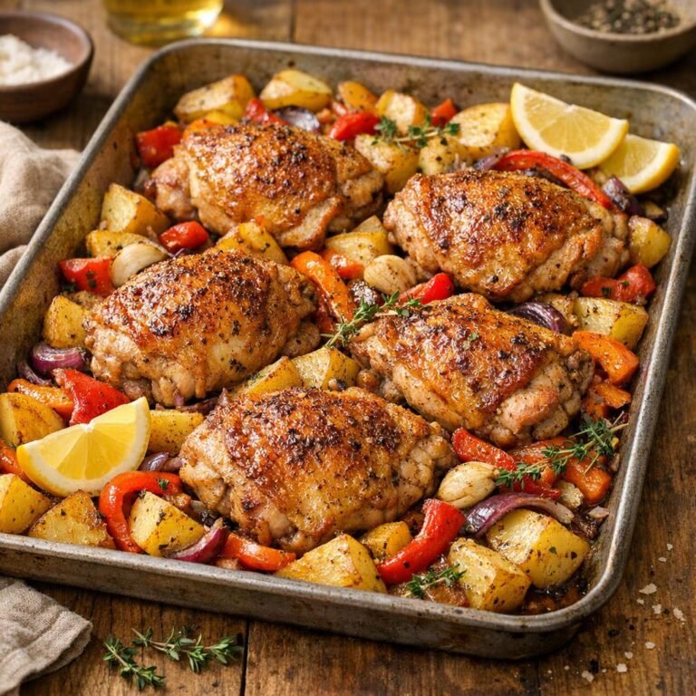 poulet aux légumes
