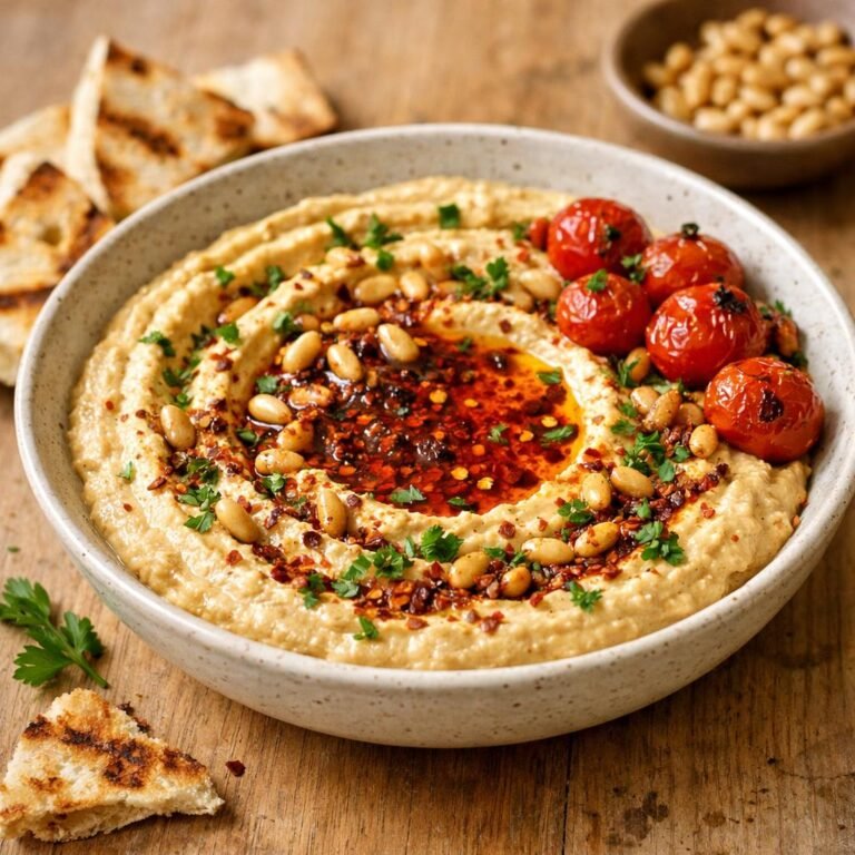 houmous piment niora