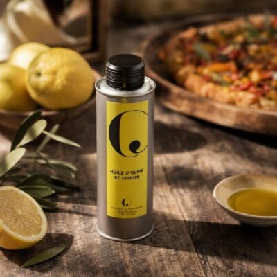 Huile d'olive au Citron 25cl - Les Épices Curieuses