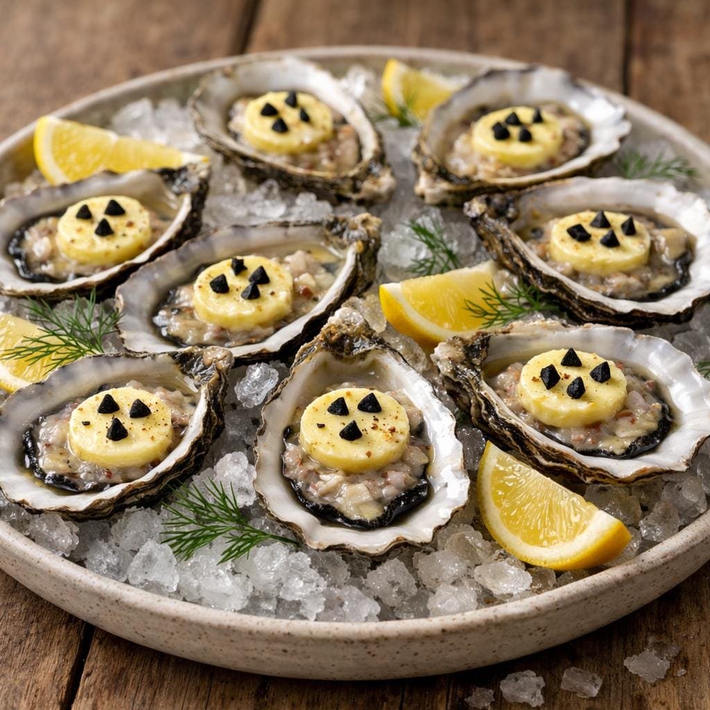 Huîtres beurre mignonette