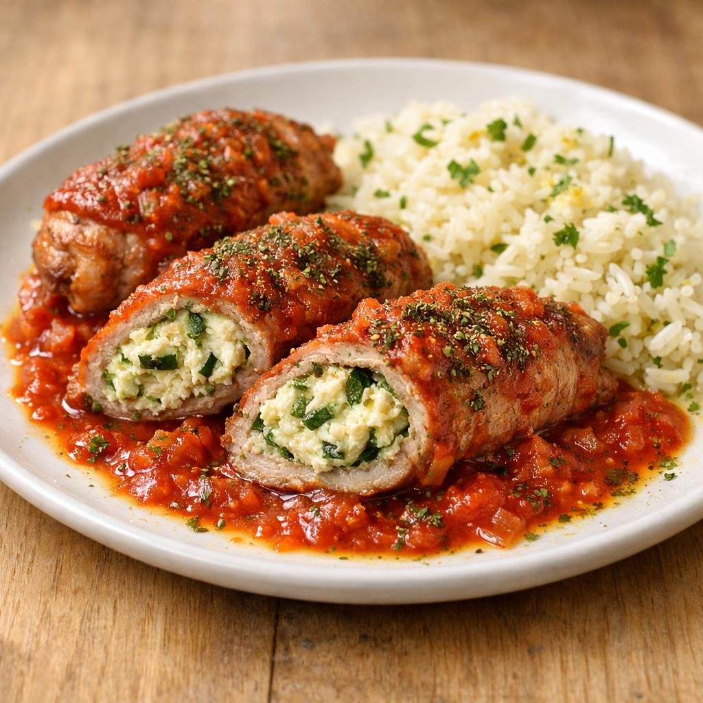 Involtini de porc