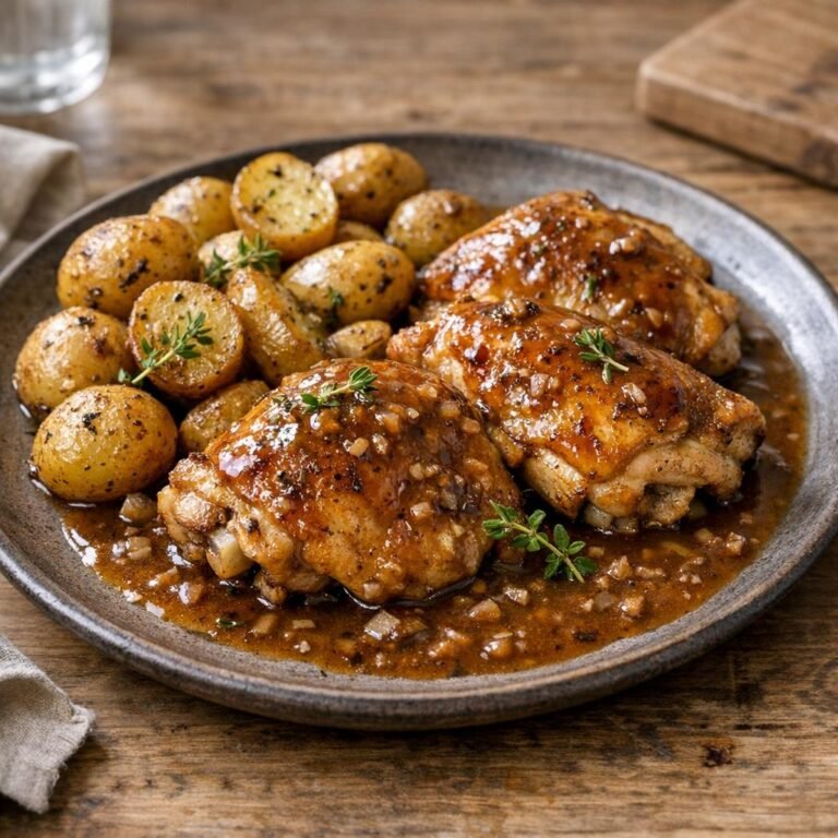 Jus et sauce brune express pour poulet rôti gourmand avec Assemblage Fond de sauce