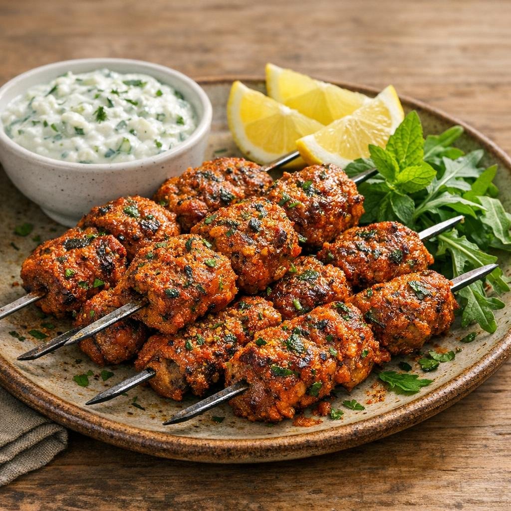 Kébbab d'agneau crousti