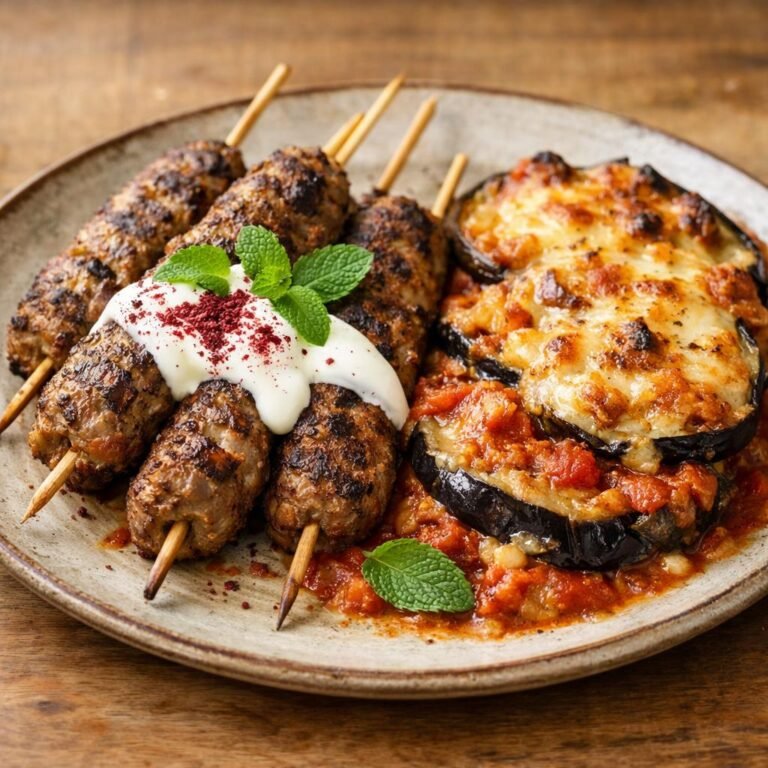 Koftas d'agneau au sumac