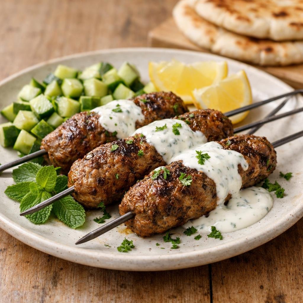 Koftas d'agneau ranch