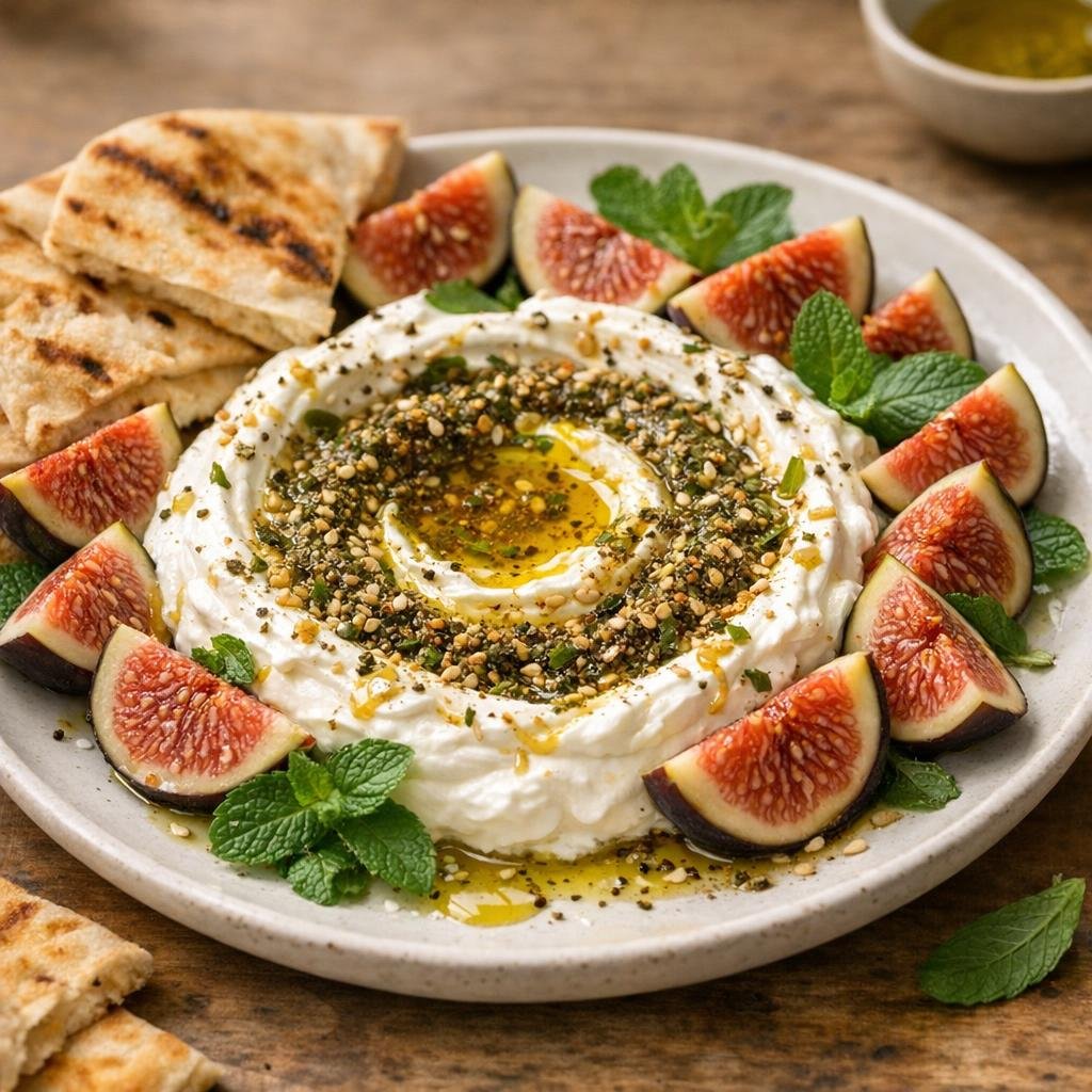 Labneh au zaatar