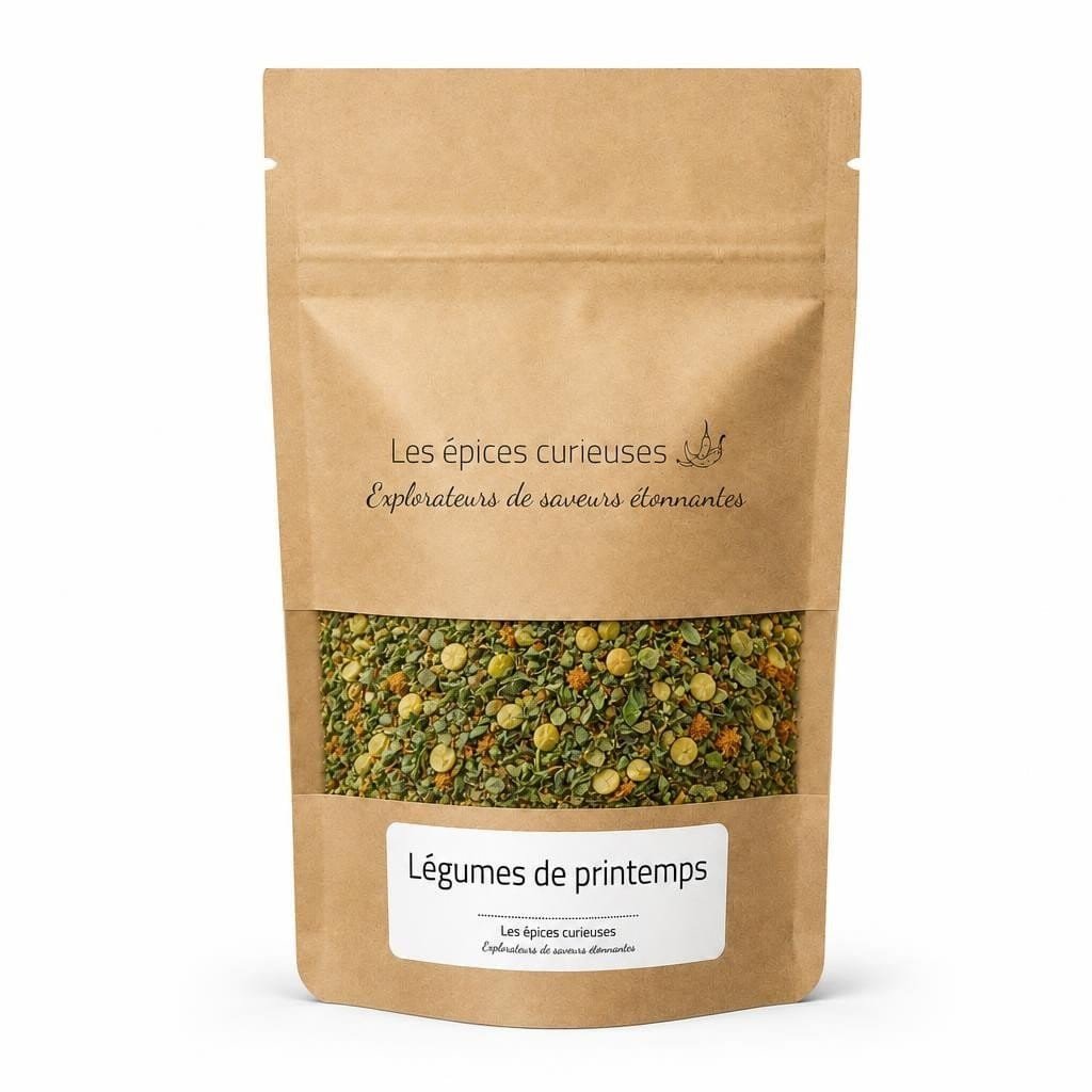 Légumes de printemps - Packaging - Les Épices Curieuses