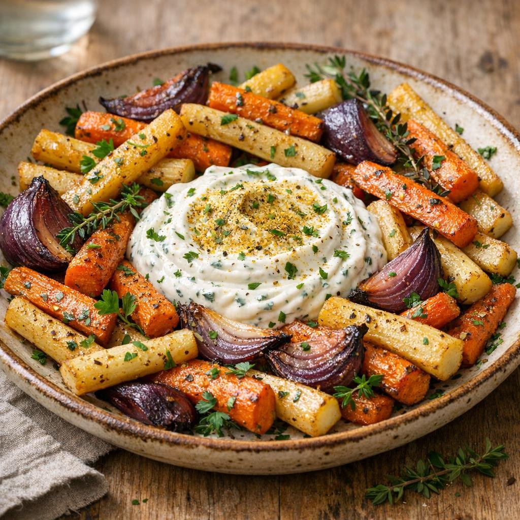 Légumes racines rôtis
