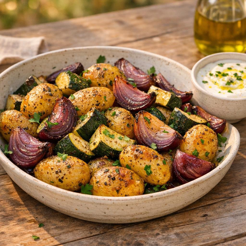 Légumes rôtis au maquis