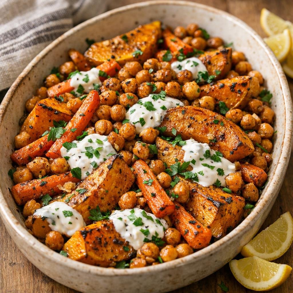 légumes rôtis au paprika